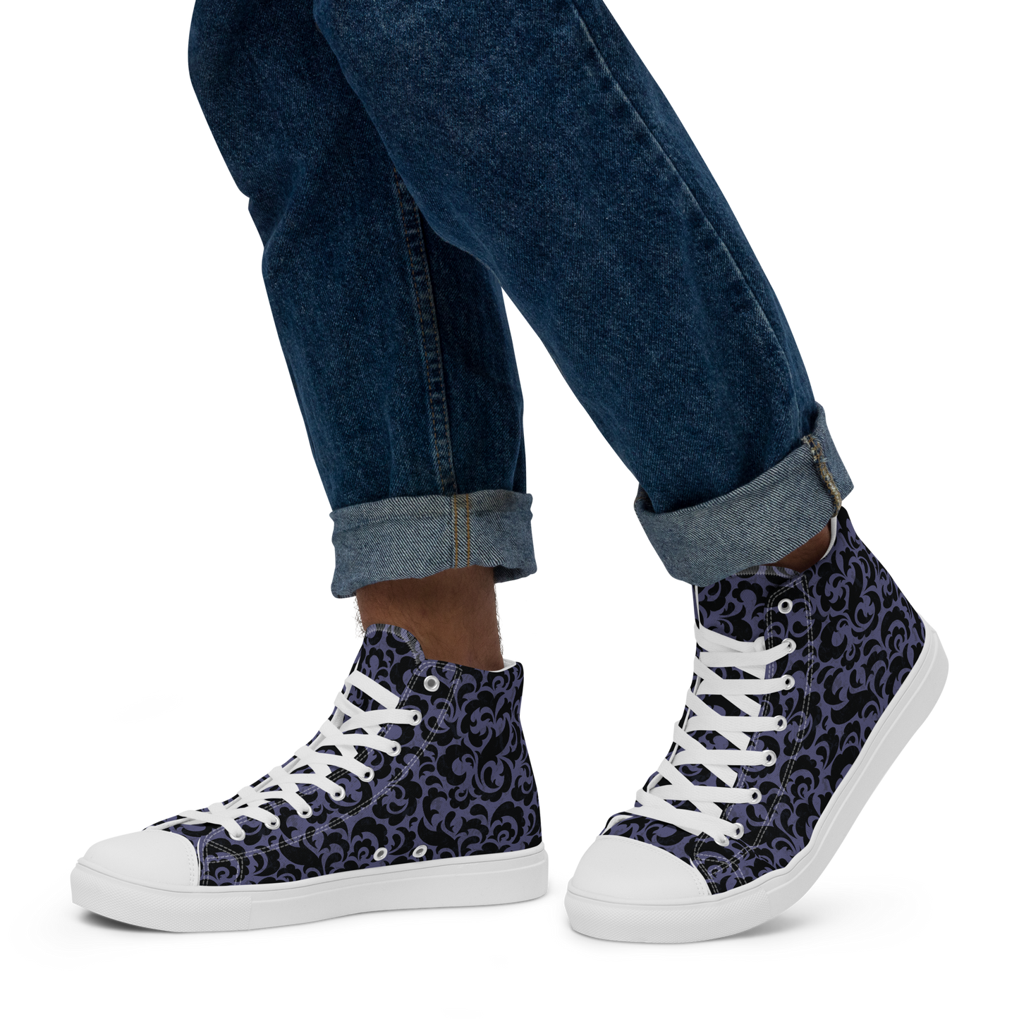 Lavender Bloom - Men's High Tops