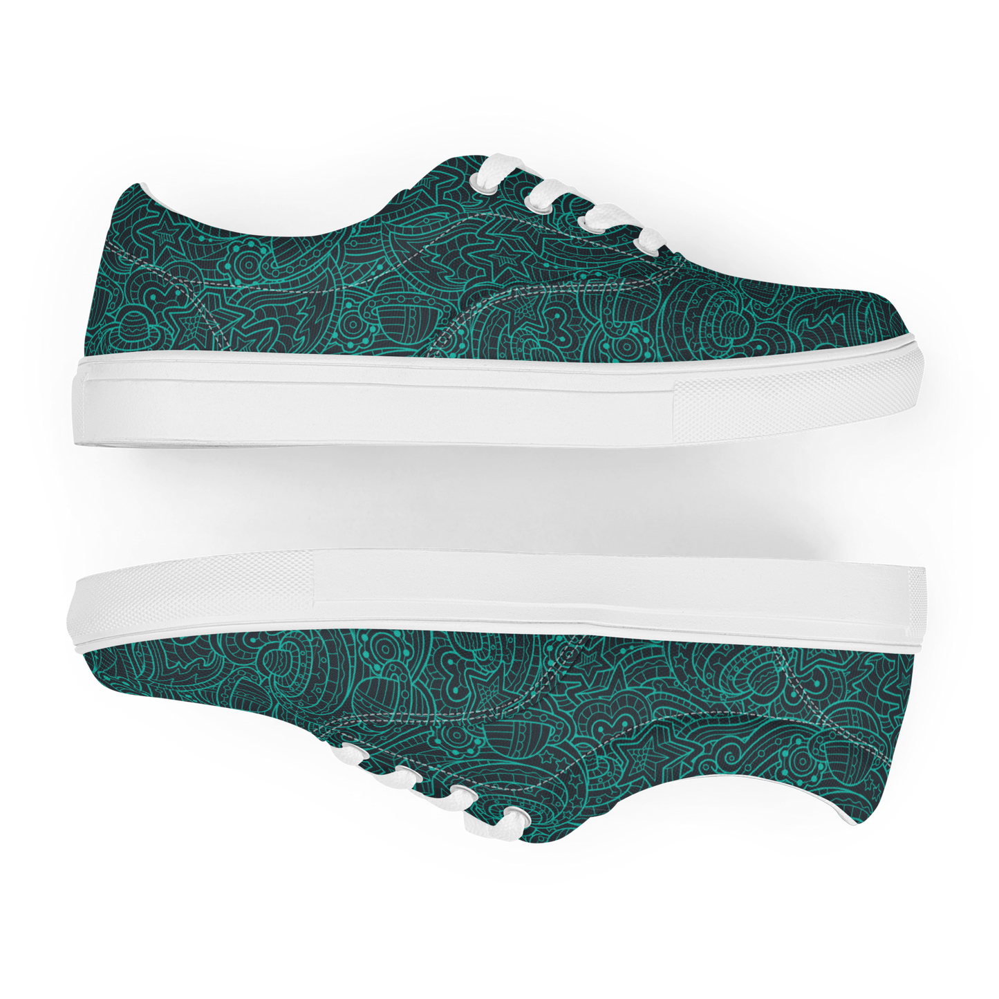 Celestial Canvas - Men’s Low Tops