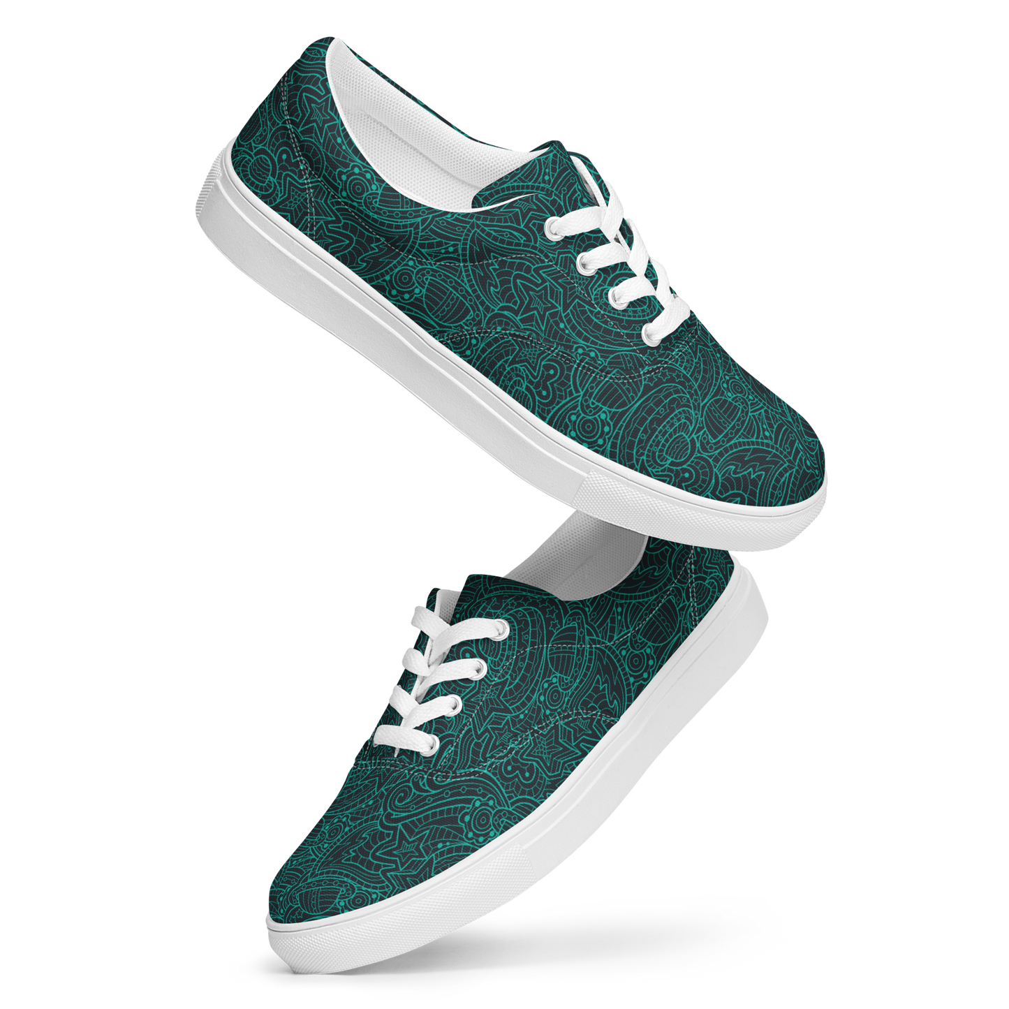 Celestial Canvas - Men’s Low Tops