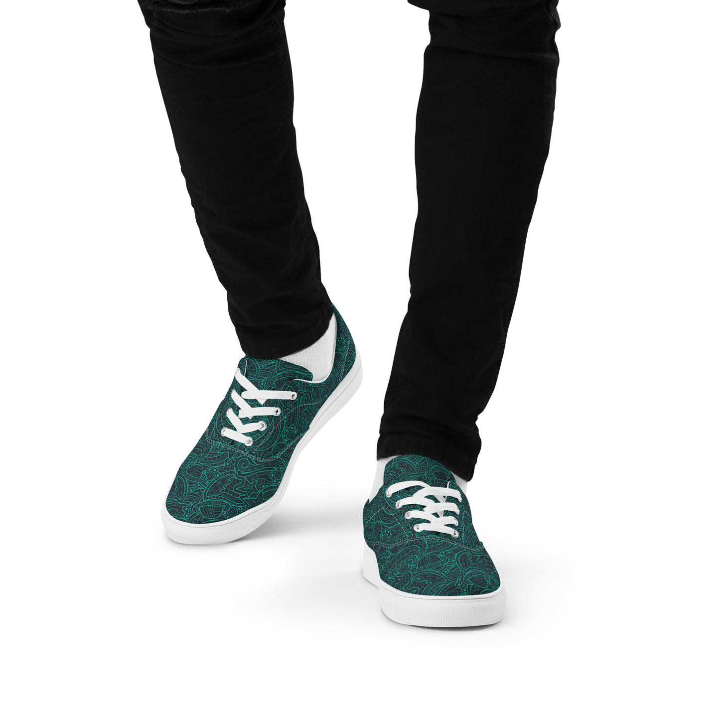 Celestial Canvas - Men’s Low Tops