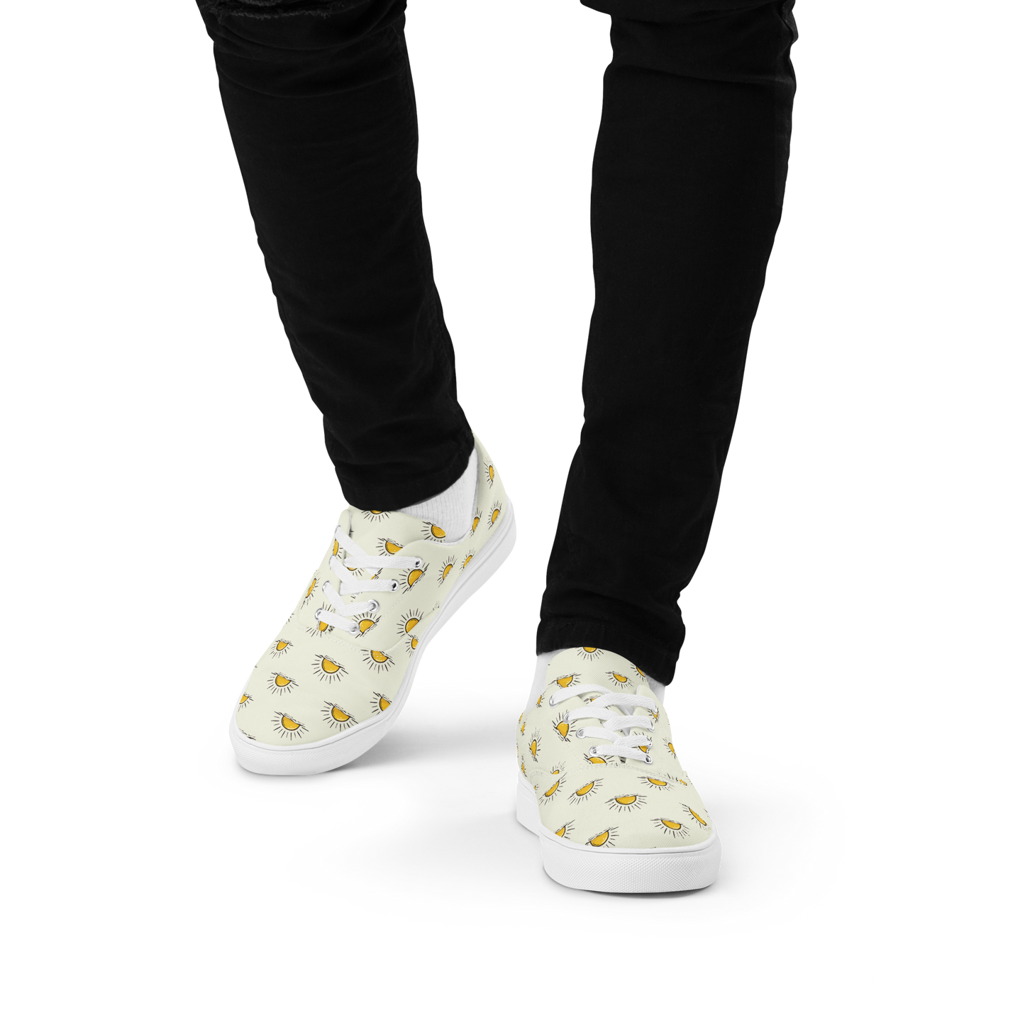 Sunny Side Up - Men's Low Tops