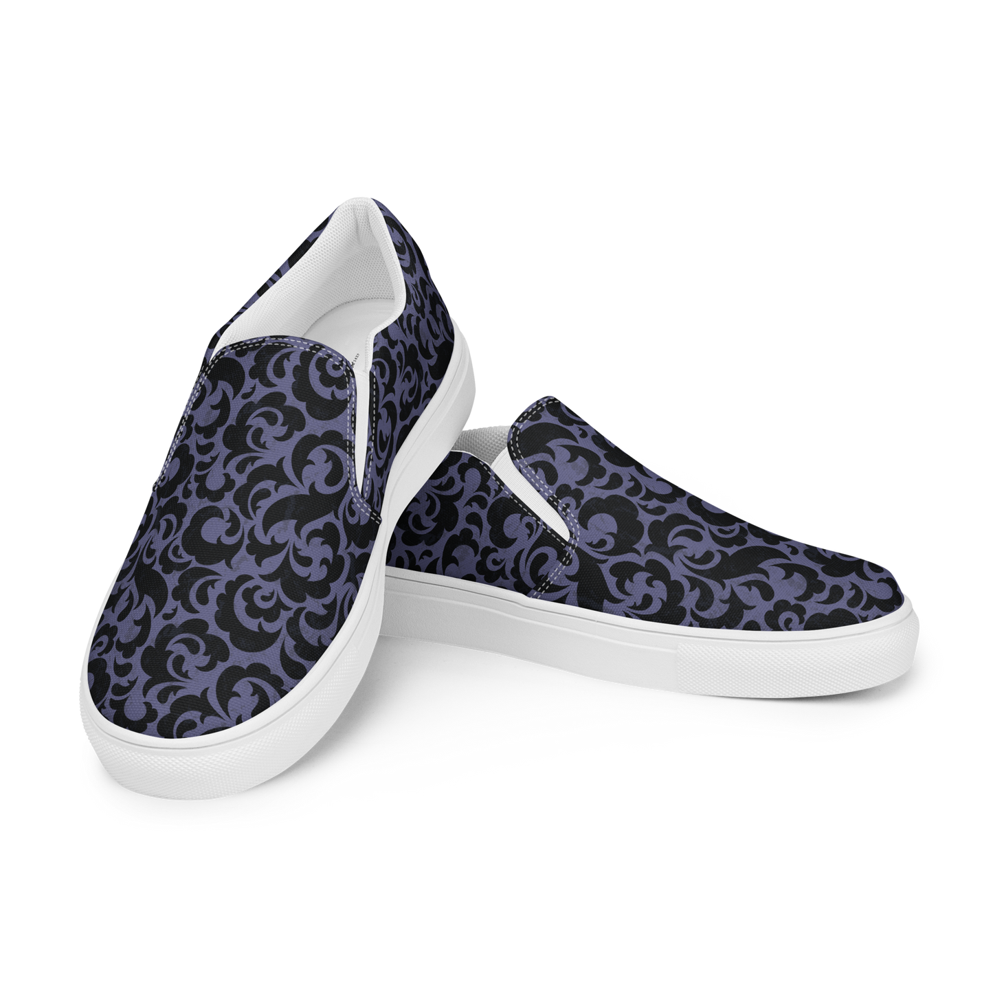 Lavender Bloom - Men’s Slip Ons