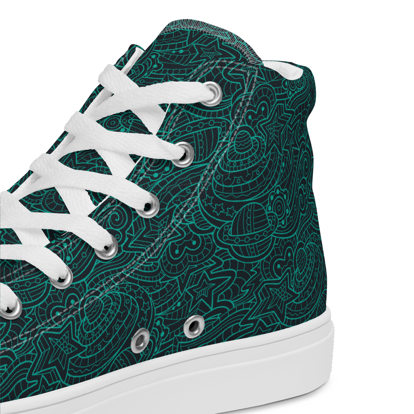 Celestial Canvas - Women’s High Tops
