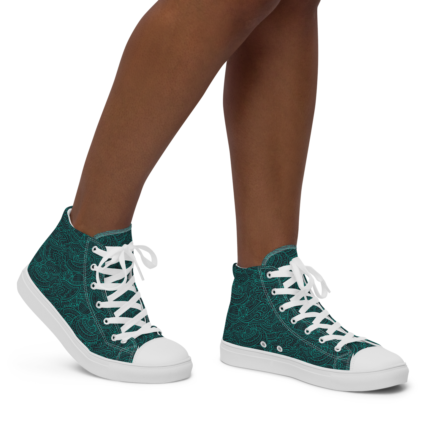 Celestial Canvas - Women’s High Tops